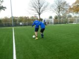 Training S.K.N.W.K. 1 en JO19-1 van zaterdag 26 november 2022 (13/87)